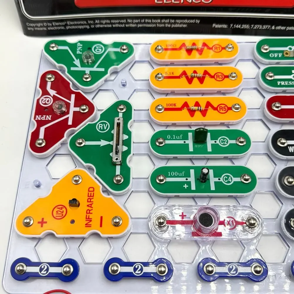 Snap Circuits Light Kit SCL-175 Incomplete Missing Pieces STEM Electronics